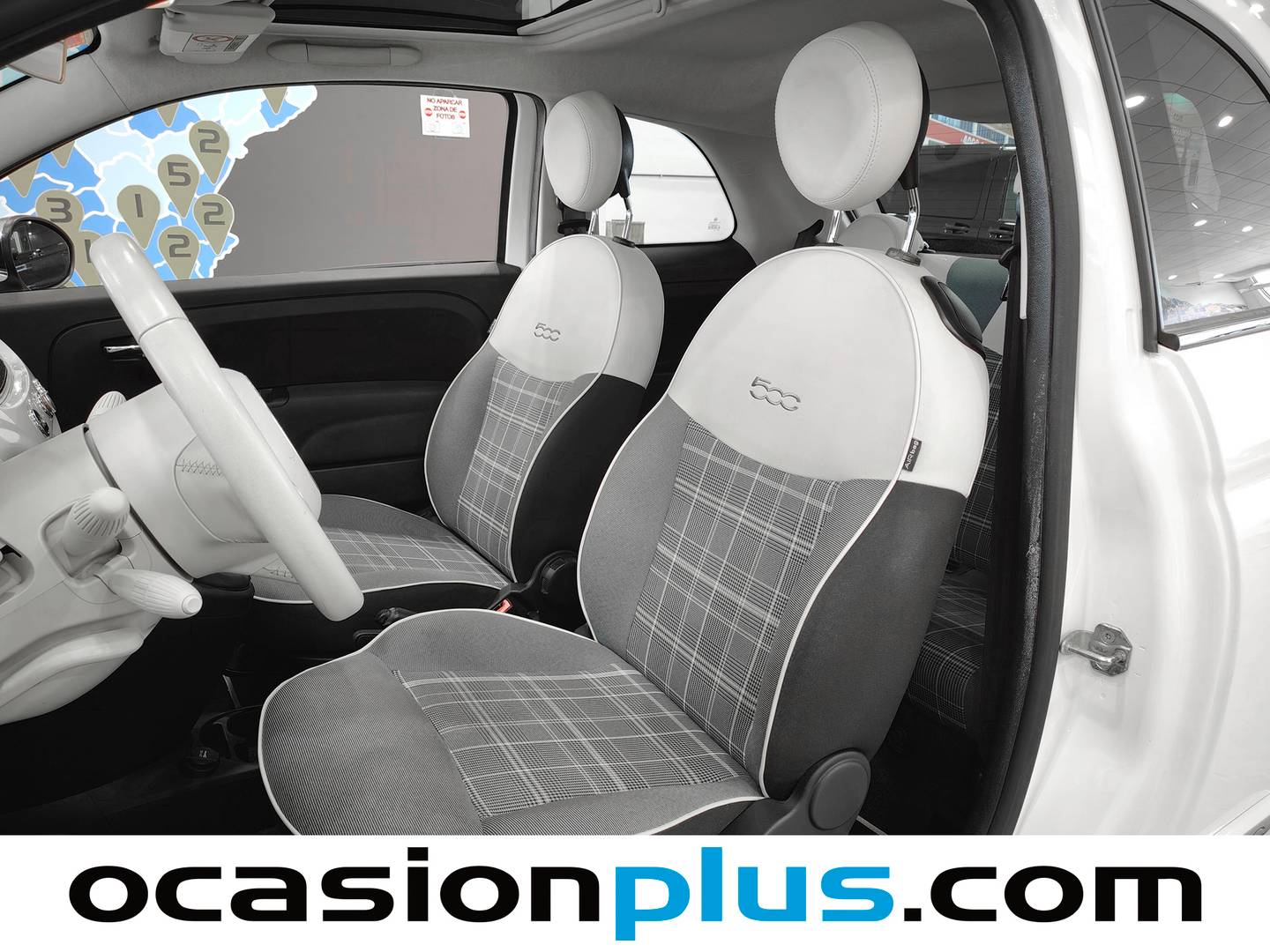 Foto asientos delanteros Fiat 500 Fiat 500 1.2 8v Mirror  (69 CV)