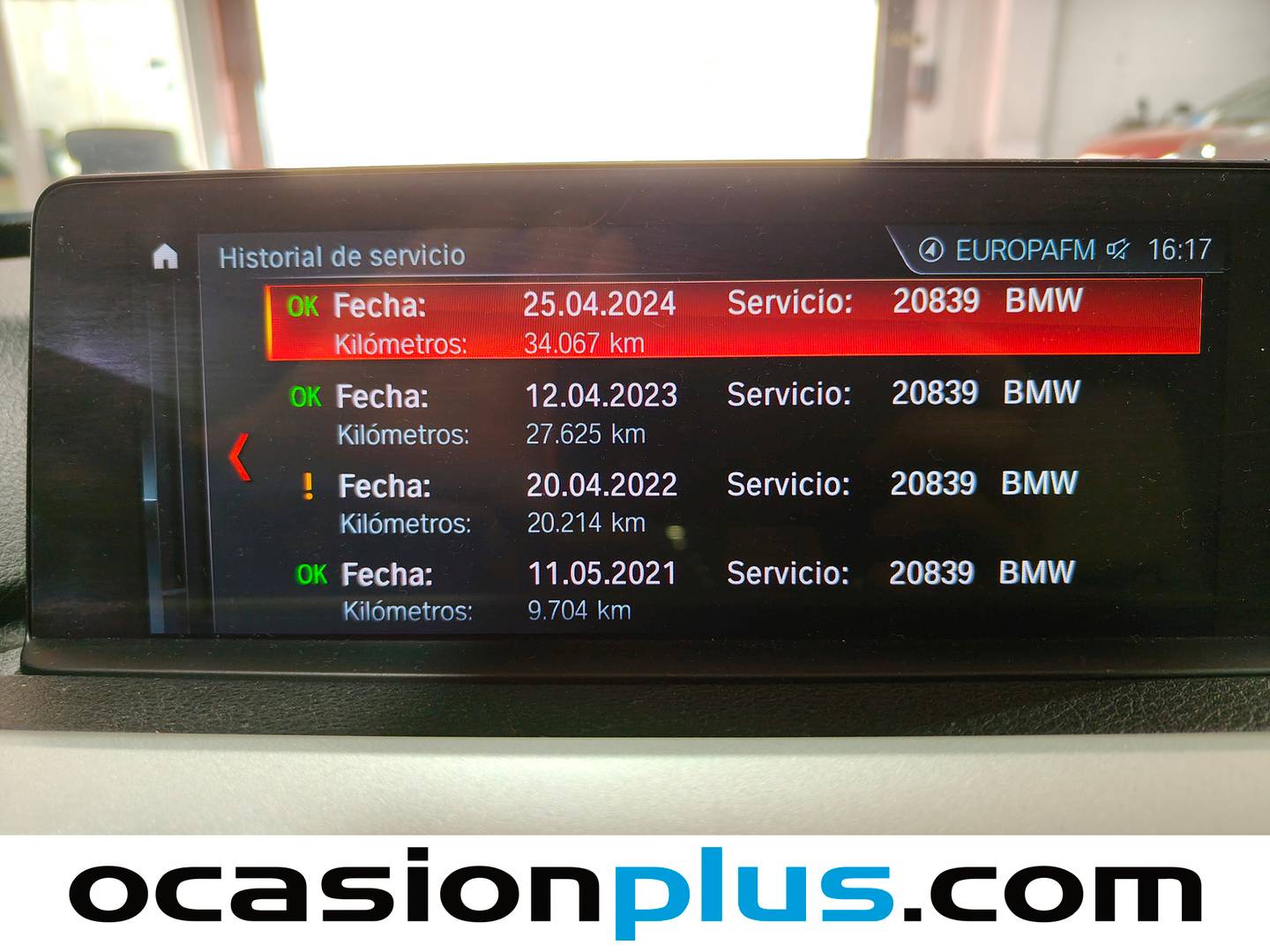 Foto del mantenimiento del BMW Serie 3 BMW Serie 3 318d Gran Turismo (150 CV)