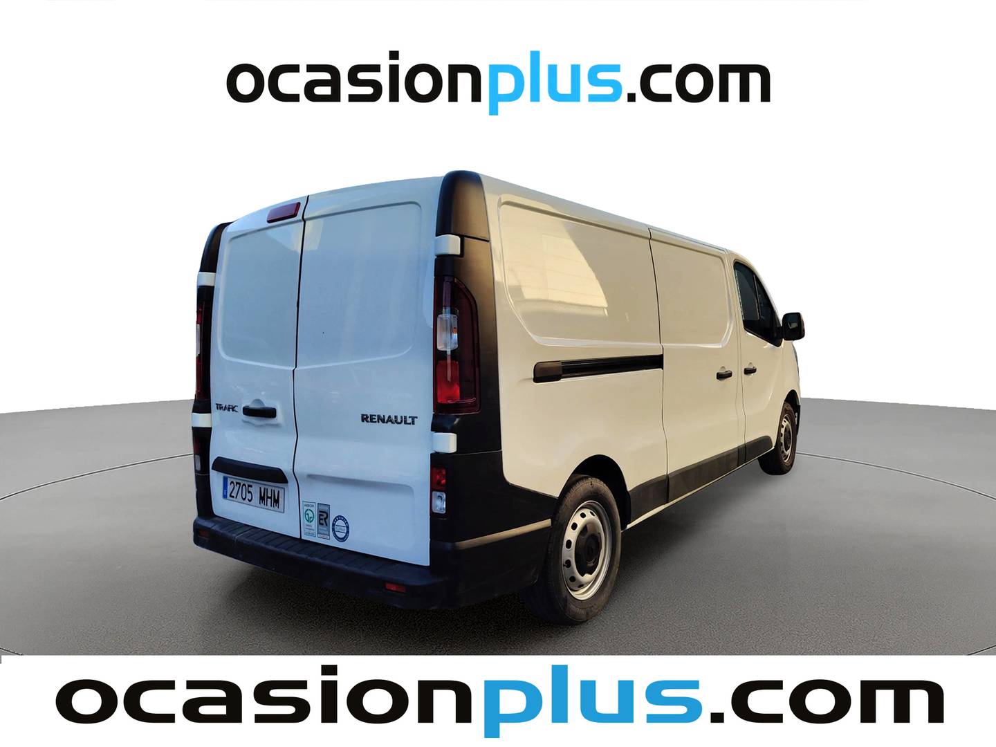 Foto trasera Renault Trafic Renault Trafic Furgon L2H1 CUA Blue dCi (130 CV) derecha