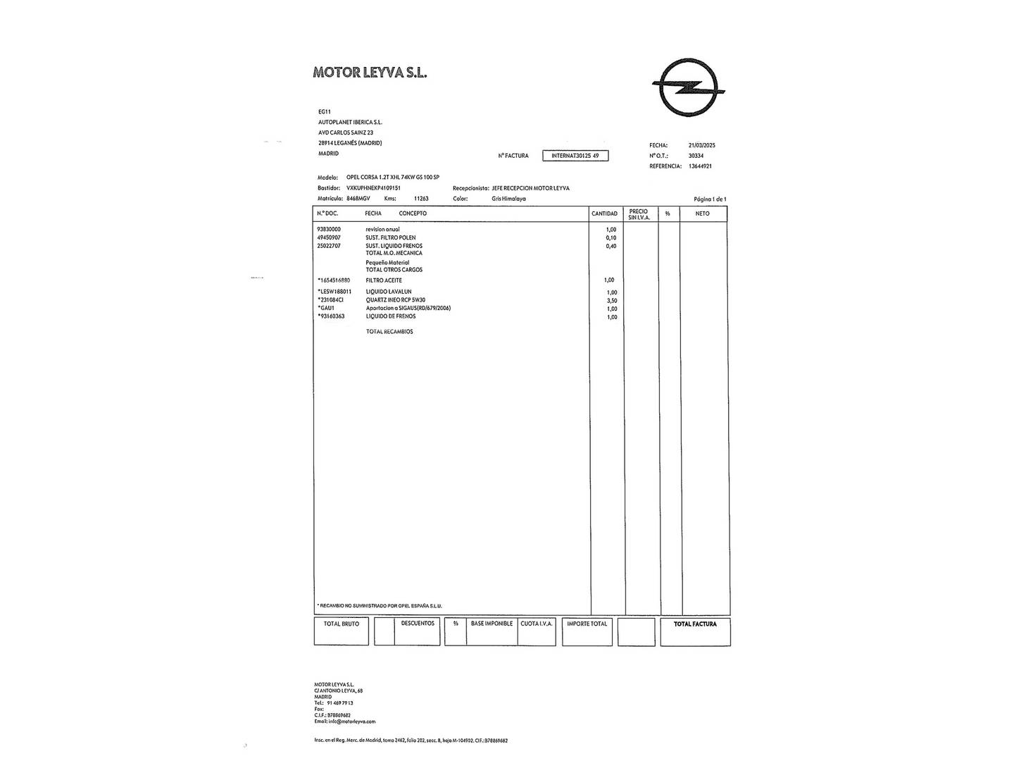Foto Opel Corsa Opel Corsa 1.2 T XHL GS (100 CV)