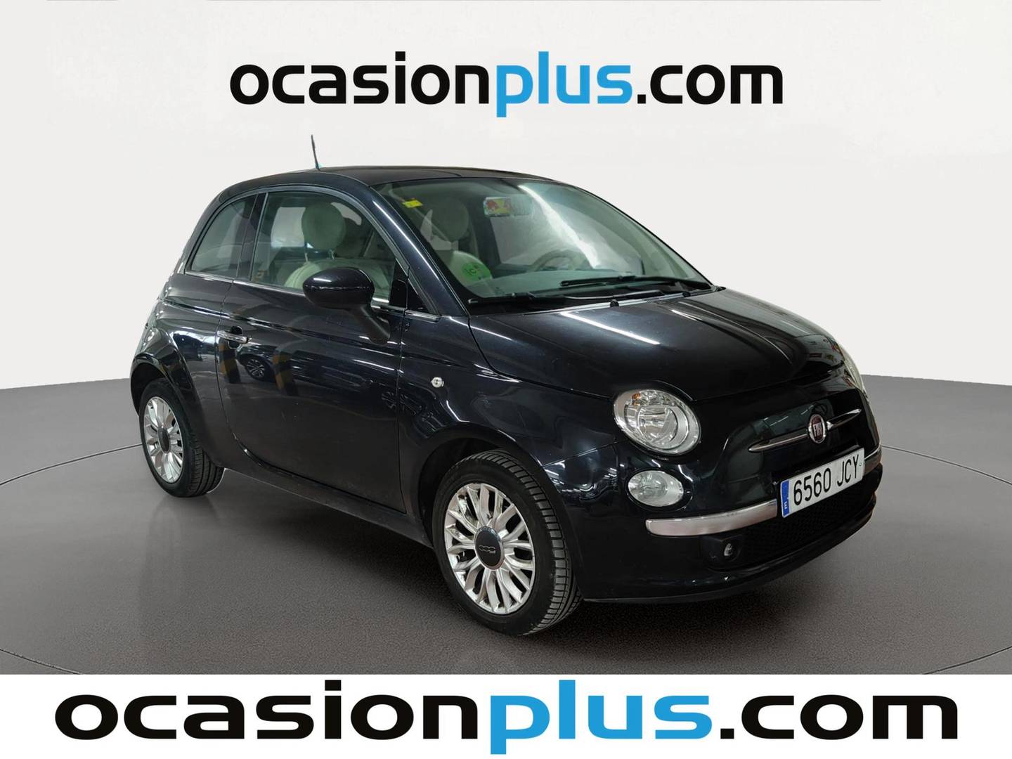 Foto delantera Fiat 500 Fiat 500 1.2 8v Lounge (69 CV) derecha