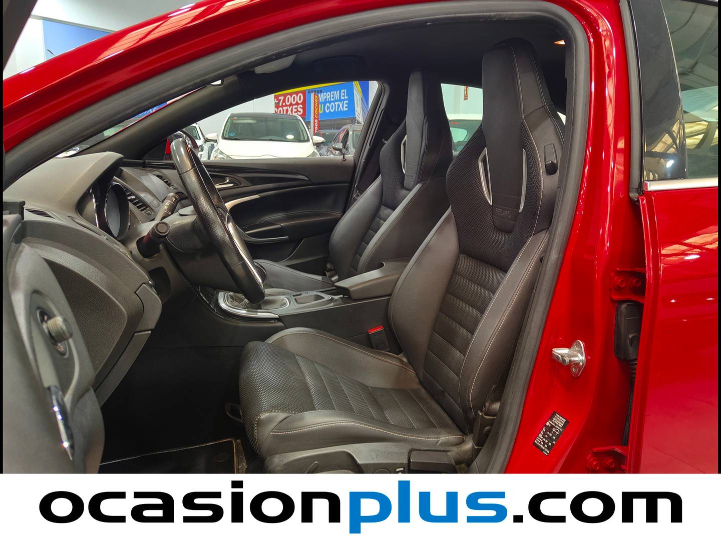 Foto asientos delanteros Opel Insignia Opel Insignia 2.8 V6 Turbo OPC (325 CV)