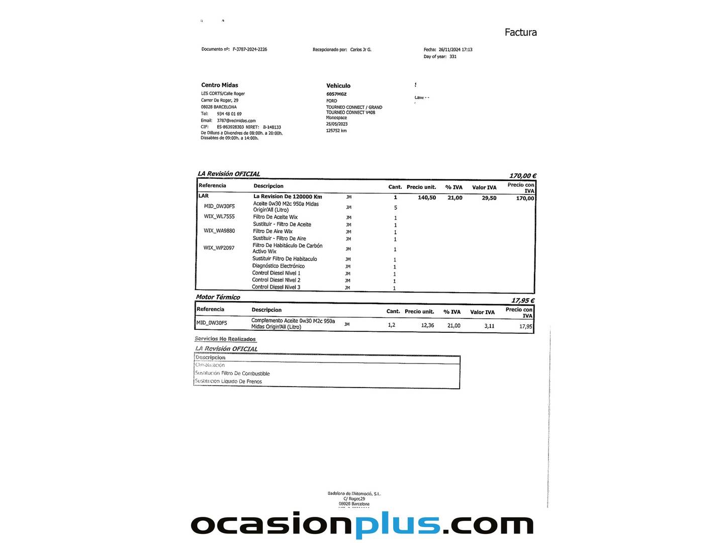 Foto Ford Grand Tourneo Connect Ford Grand Tourneo Connect 1.5 TDCi Trend (120 CV)