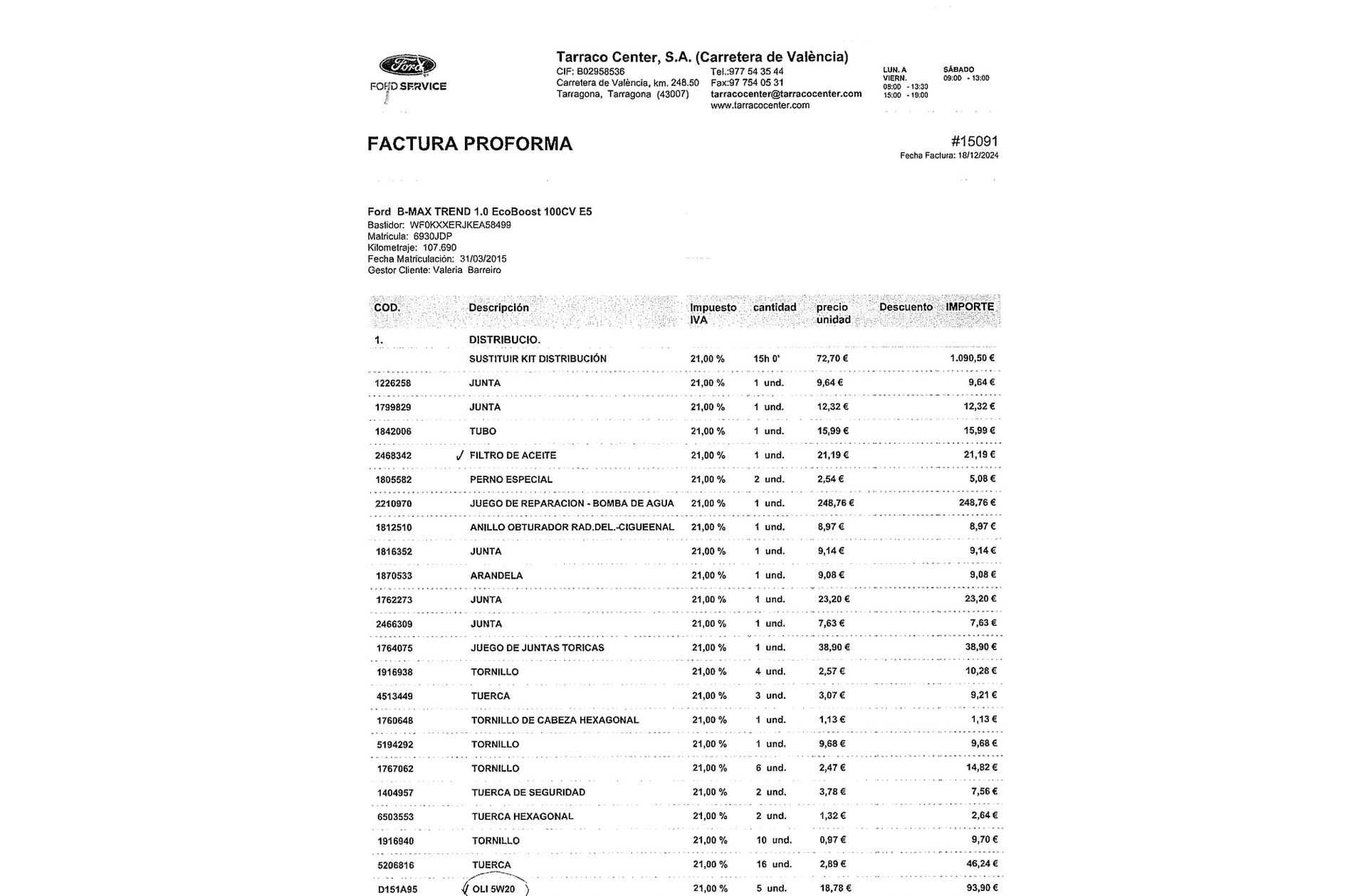 Ford B-Max 1.0 EcoBoost Trend - foto 16