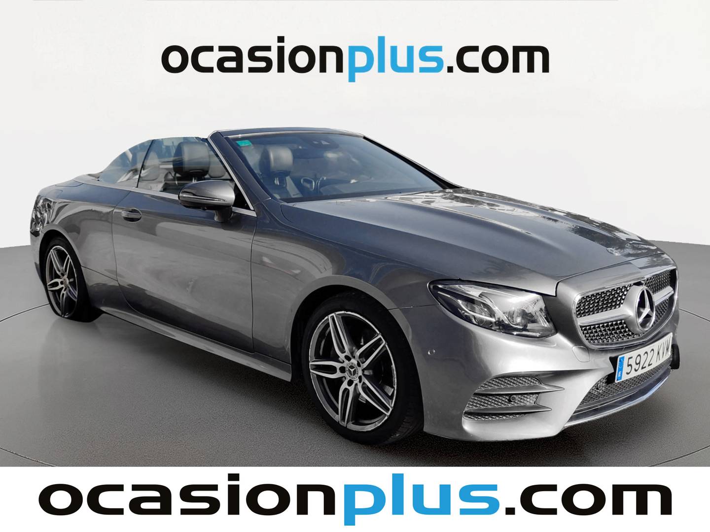 Foto delantera Mercedes Clase E Mercedes Clase E 220 d Cabrio (194 CV) Pack AMG derecha