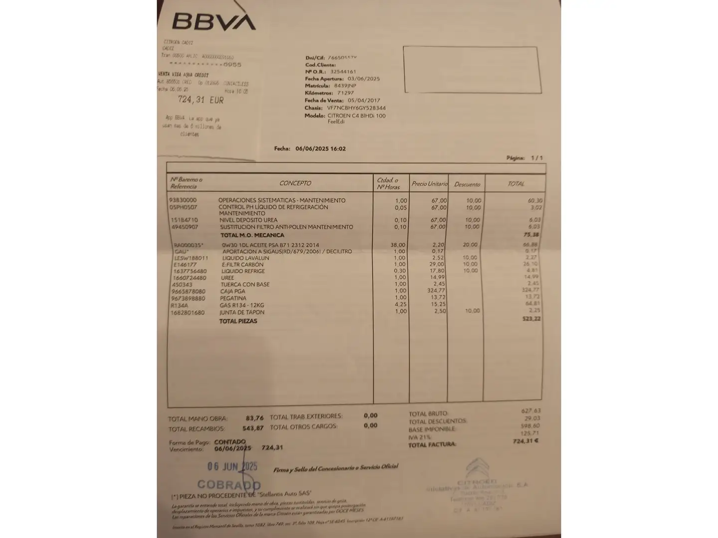 Foto Citroën C4 Citroen C4 BlueHDi 100 Feel Edition (99 CV)