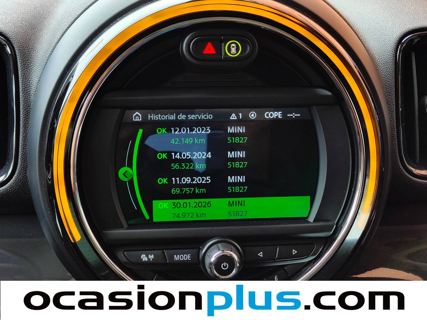 Foto del mantenimiento del Mini Countryman MINI MINI Countryman Cooper D (150 CV)