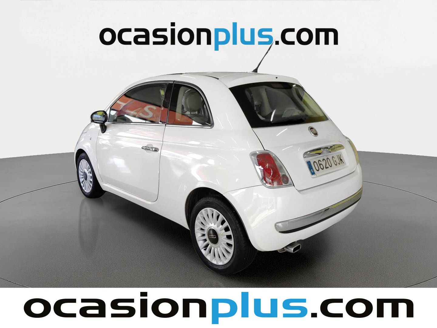 Foto trasera Fiat 500 Fiat 500 1.2 8v Lounge (69 CV) izquierda