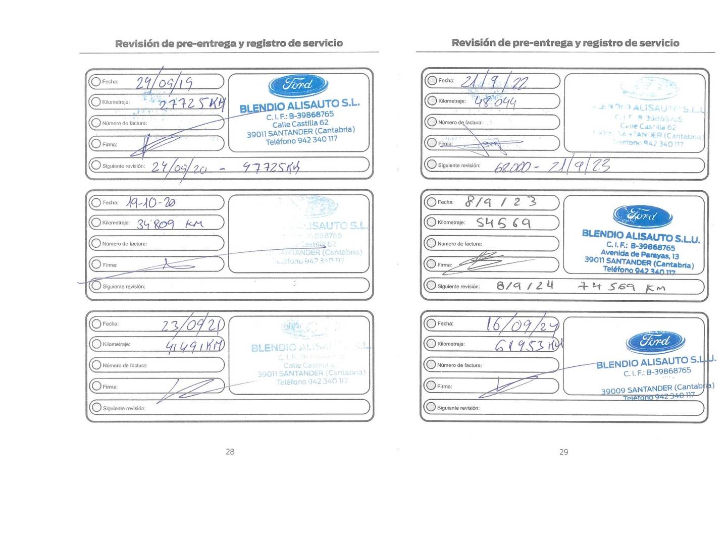 Foto del mantenimiento del Ford Focus Ford Focus 1.0 Ecoboost S&S Titanium (125 CV)