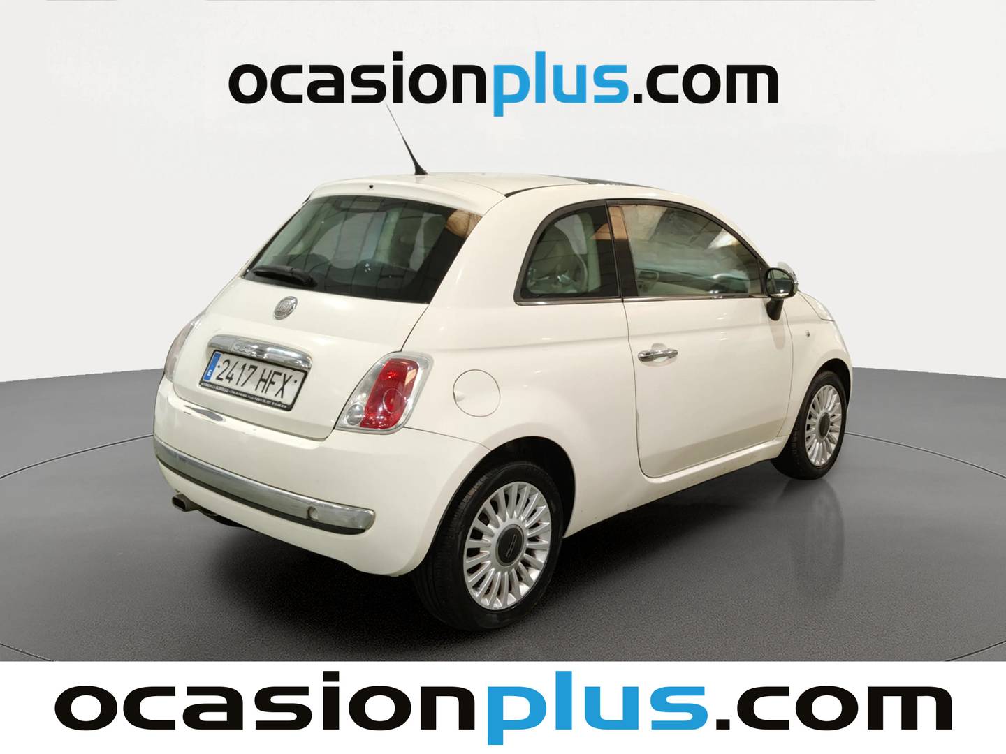 Foto trasera Fiat 500 Fiat 500 1.2 8v Lounge (69 CV) izquierda