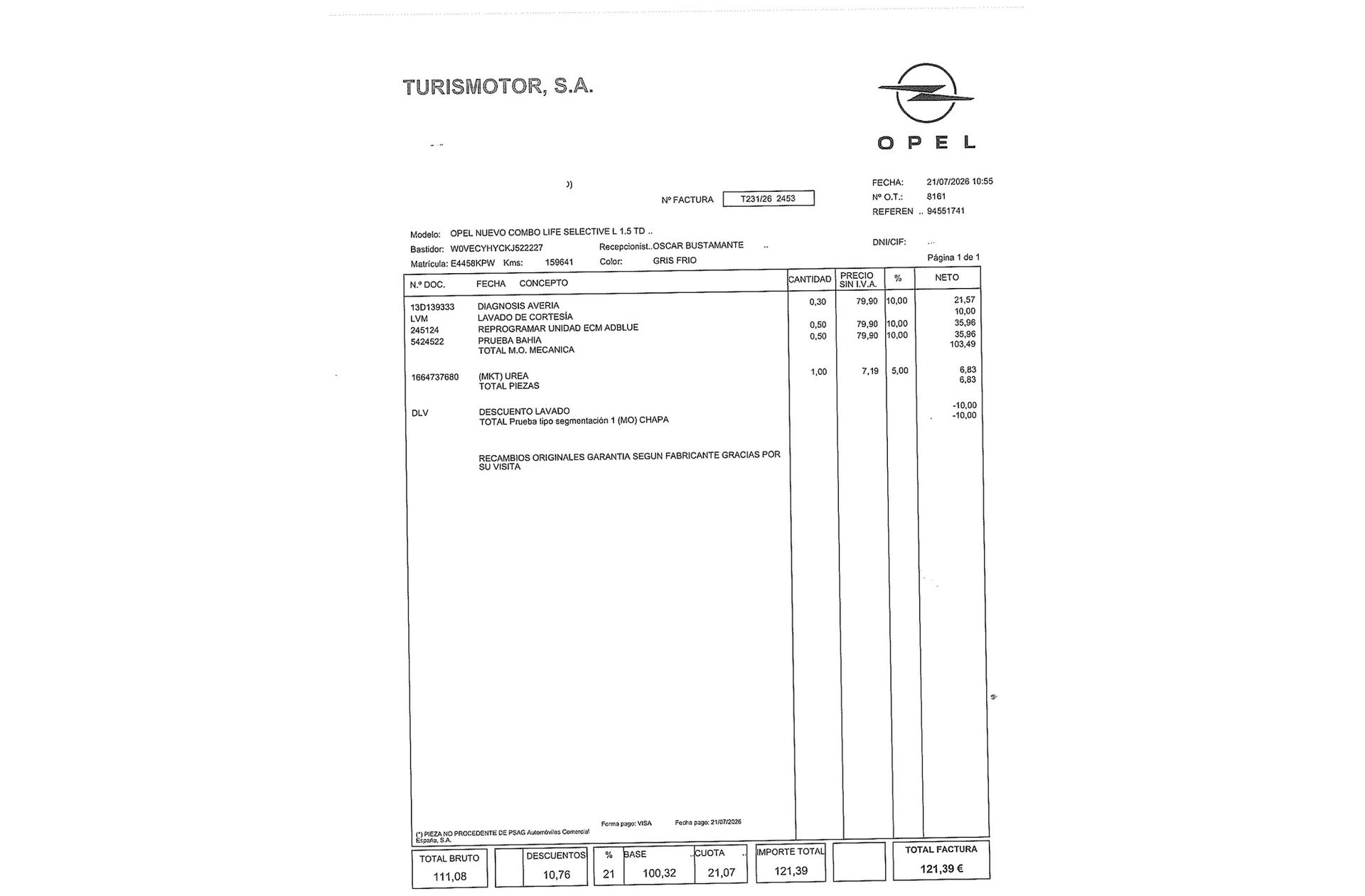 Opel Combo 1.5 TD Selective L - foto 20