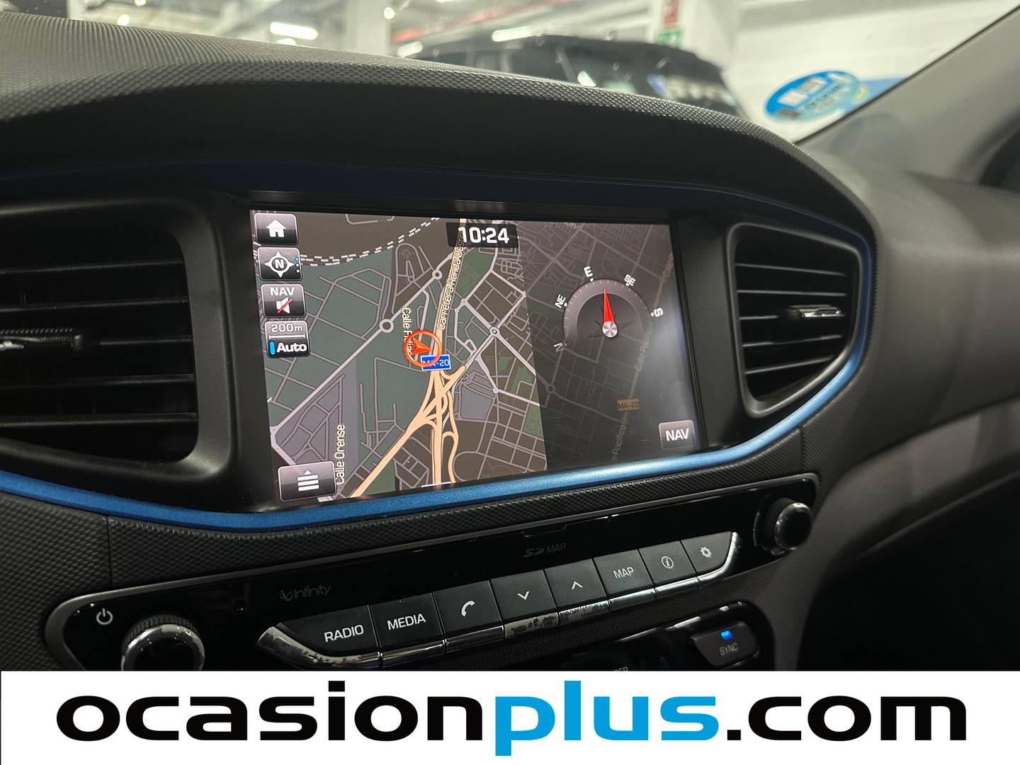 Equipamiento del Hyundai IONIQ Hyundai Ioniq 1.6 GDI HEV Klass Nav DCT (141 CV)