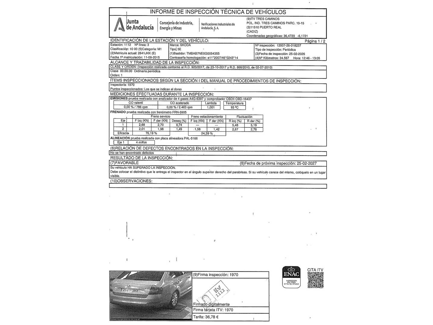 Skoda Octavia Skoda Octavia 1.2 TSI 105cv Ambition DSG de segunda mano