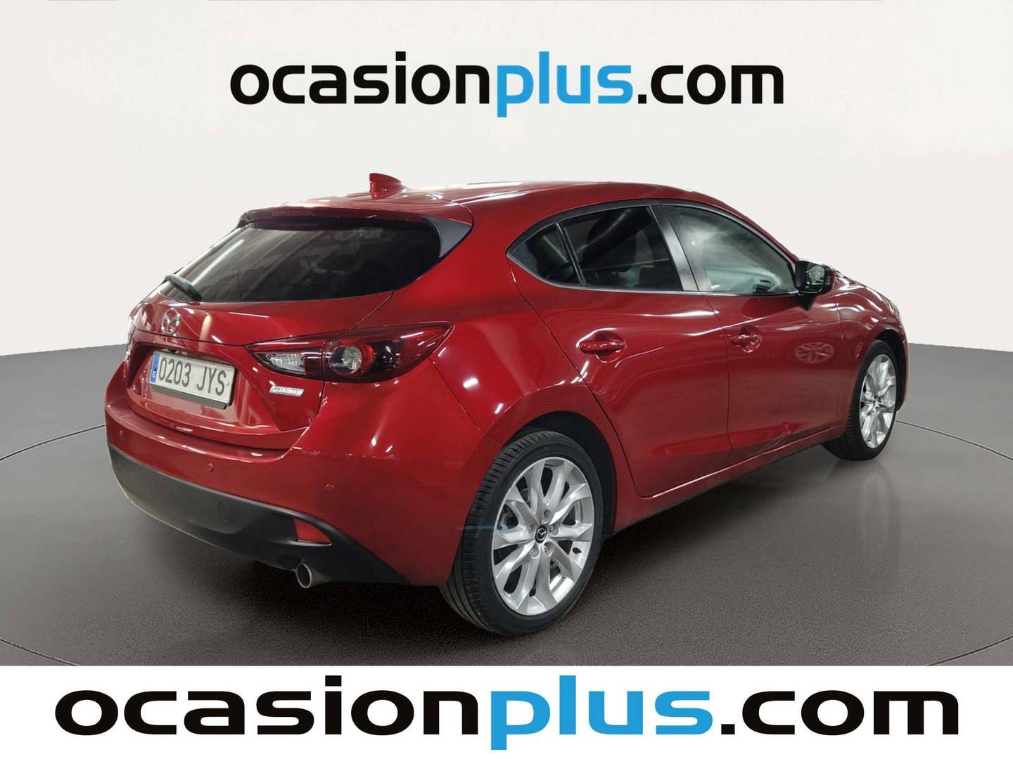 Foto trasera Mazda Mazda3 Mazda Mazda 3 2.2 DE MT Luxury (150 CV) izquierda