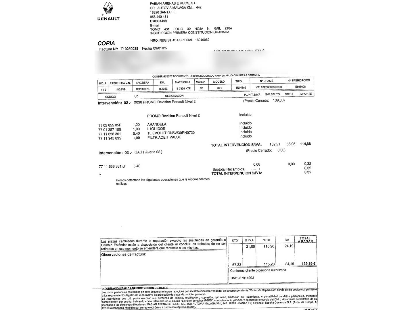 Foto Renault Kadjar Renault Kadjar Intens TCe (140 CV) GPF