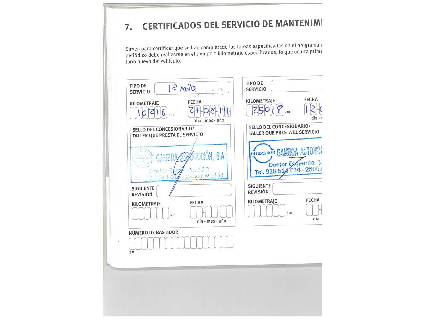 Foto del mantenimiento del Nissan QASHQAI Nissan Qashqai DIG-T (140 CV) E6D N-CONNECTA