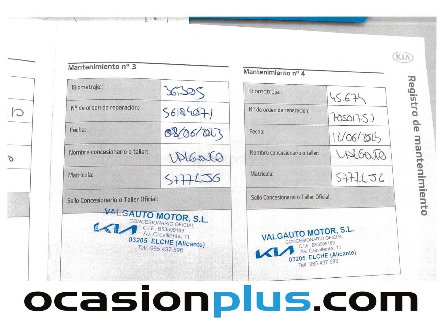 Foto del mantenimiento del KIA Ceed KIA Ceed 1.0 T-GDi Drive (120 CV)
