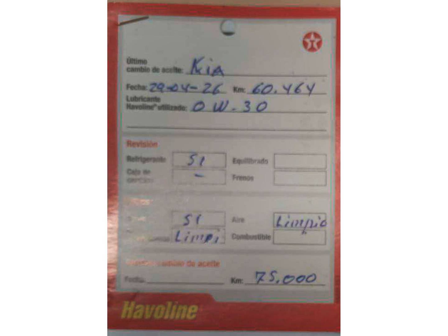 Foto del mantenimiento del KIA Stonic KIA Stonic 1.6 CRDi VGT Eco-D Concept (110 CV)