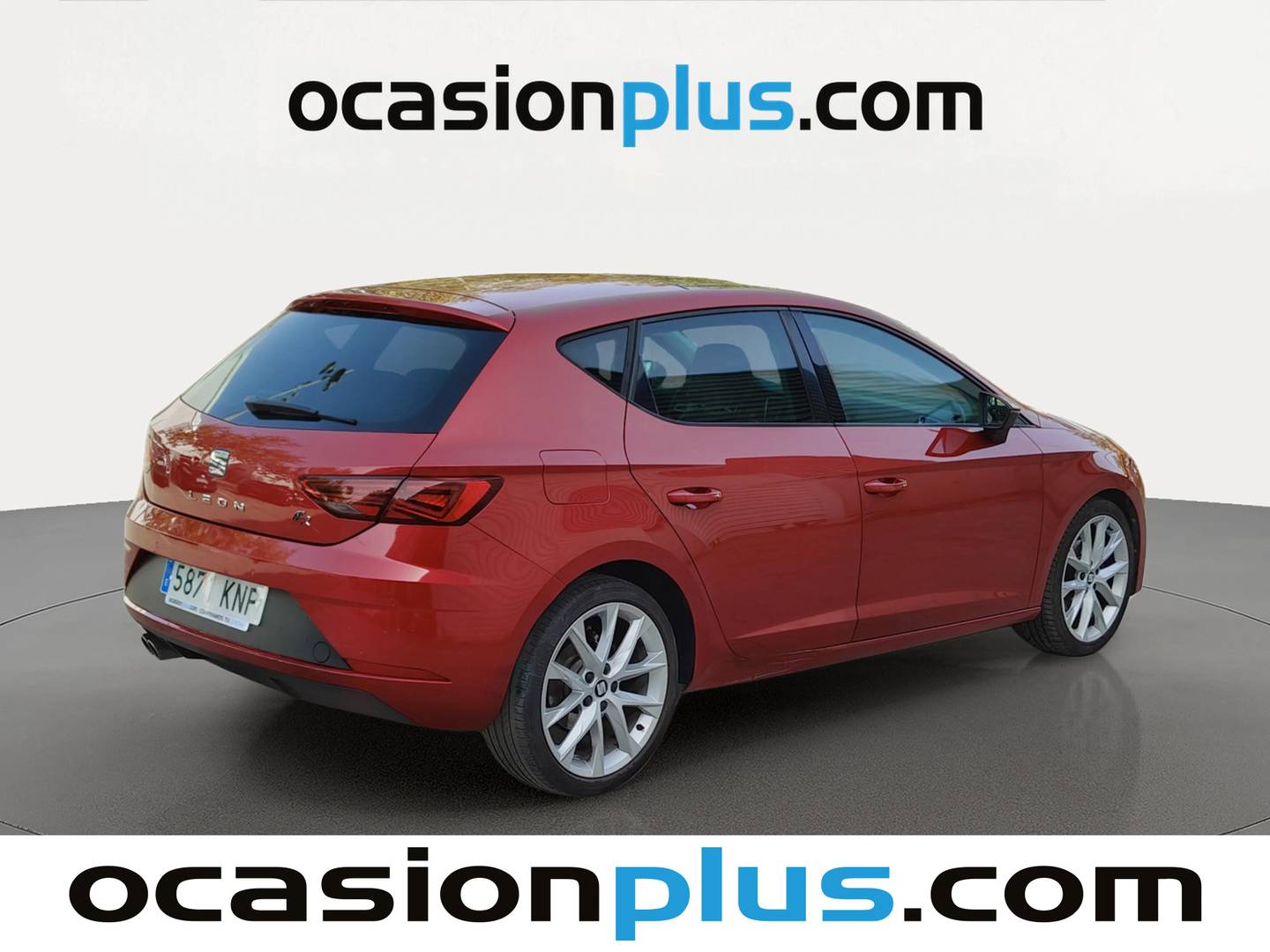 Foto trasera Seat León Seat León 1.4 TSI S&S FR Plus (125 CV) derecha