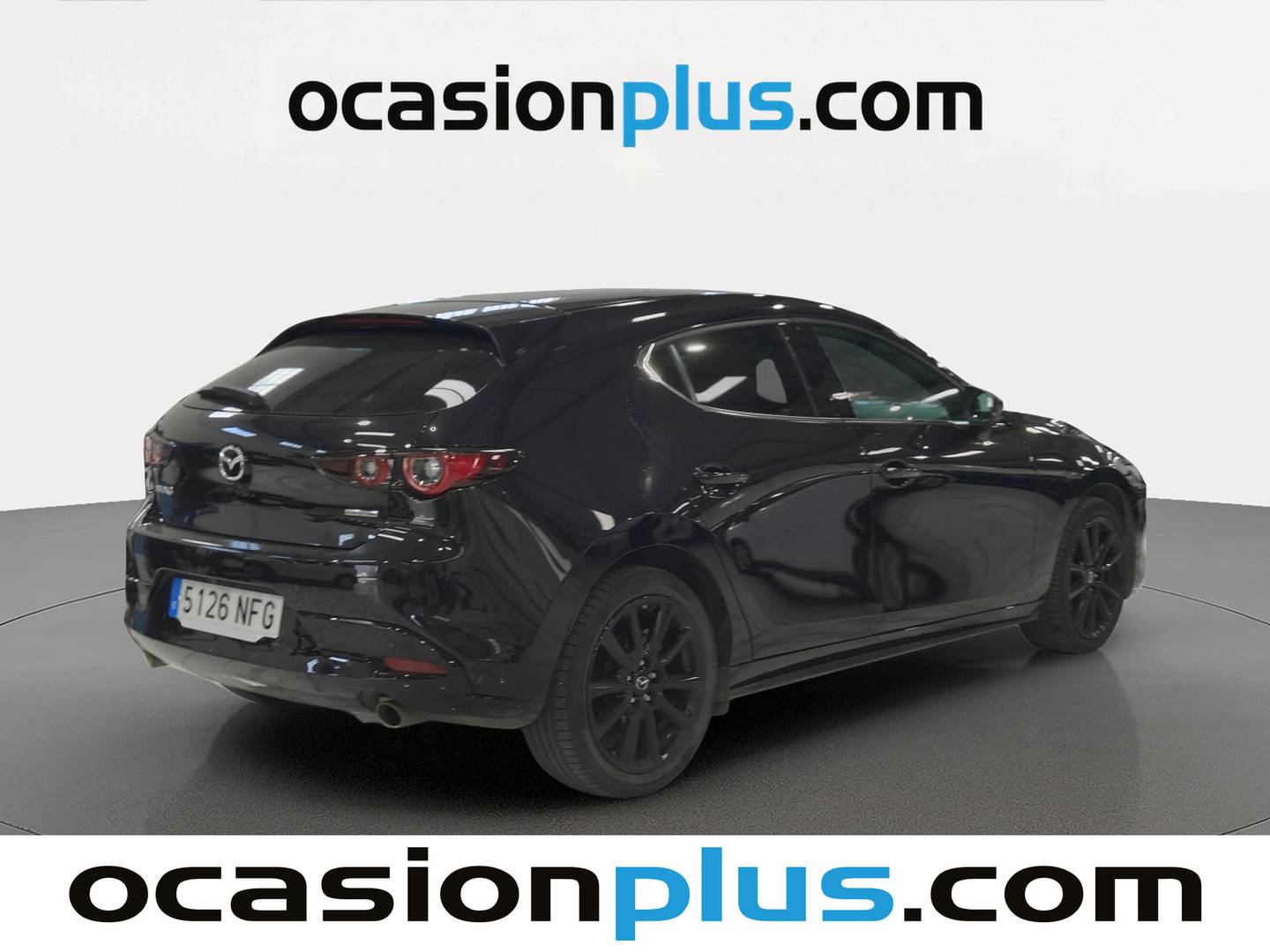 Foto trasera Mazda Mazda3 Mazda Mazda 3 2.5L E-SKY G MHEV Nagisa (140 CV) derecha