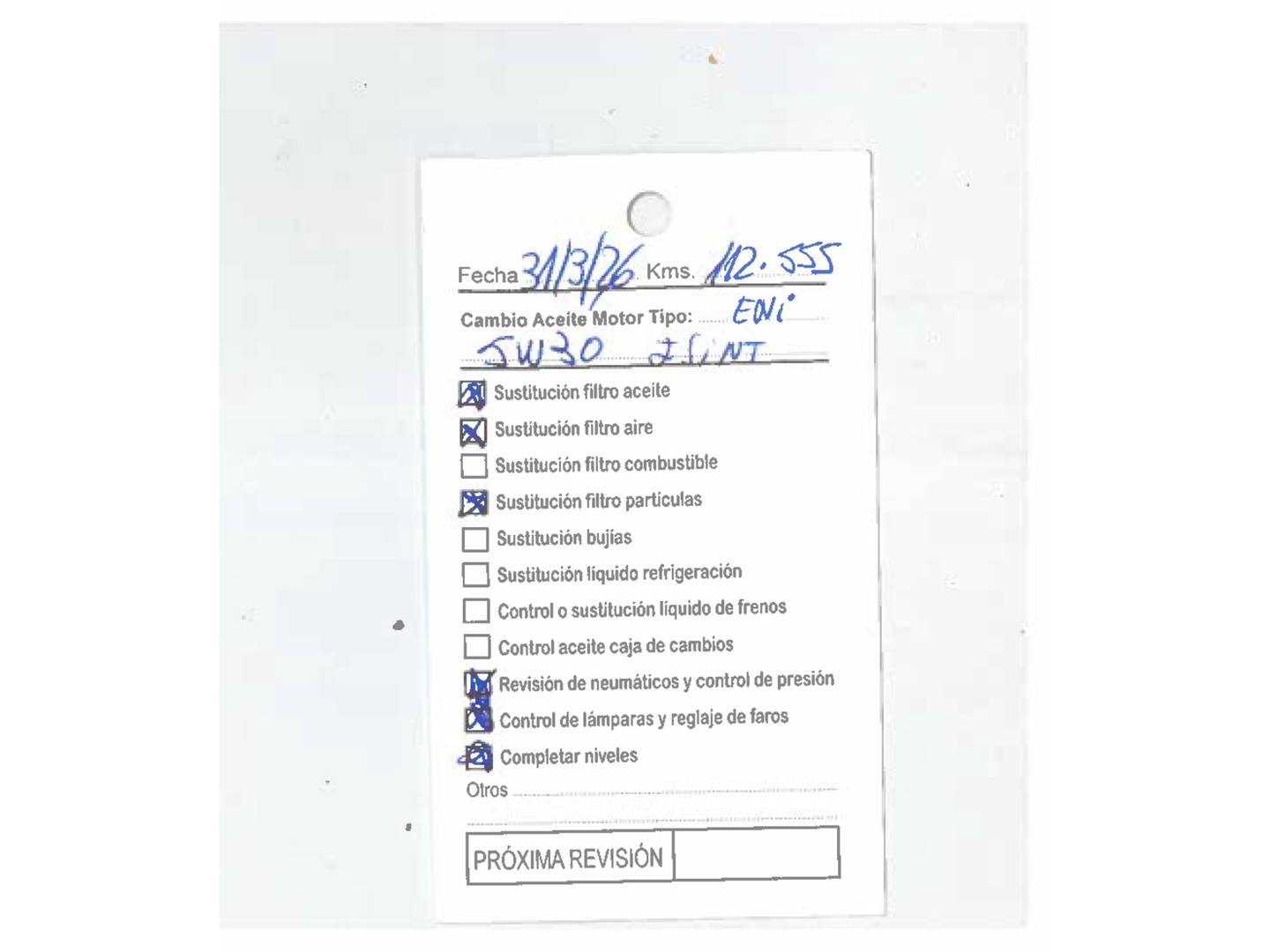 Foto del mantenimiento del Mazda CX-5 Mazda CX-5 2.0 G Zenith Black 2WD AT (165 CV)