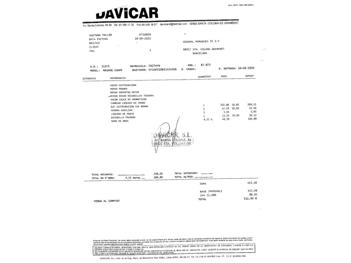 Foto Renault Mégane Renault Megane R.S. 2.0 S&S (265 CV)