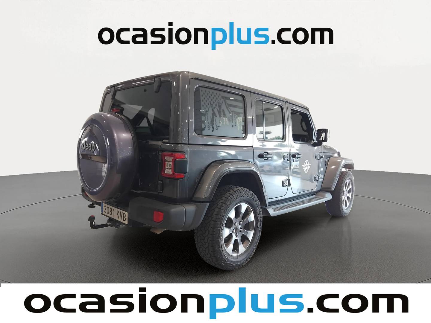 Foto trasera Jeep Wrangler Unlimited Jeep Wrangler 2.0T GME Sahara 8ATX (270 CV) derecha