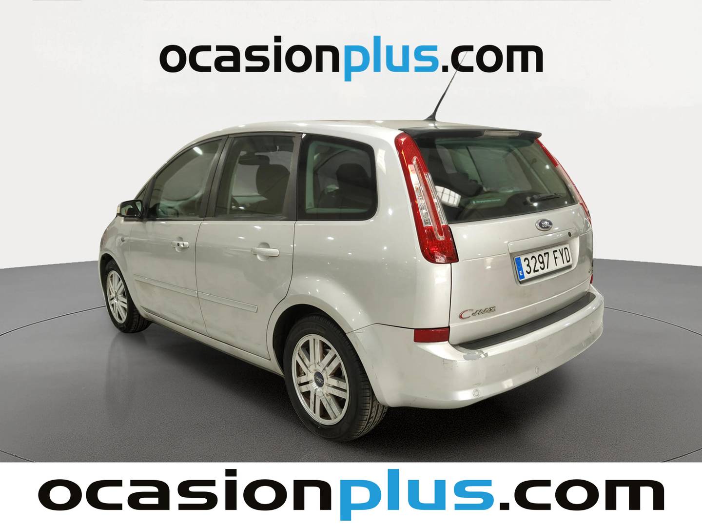 Foto trasera Ford C-Max Ford C-Max 1.8 Flexifuel Ghia (125 CV) derecha