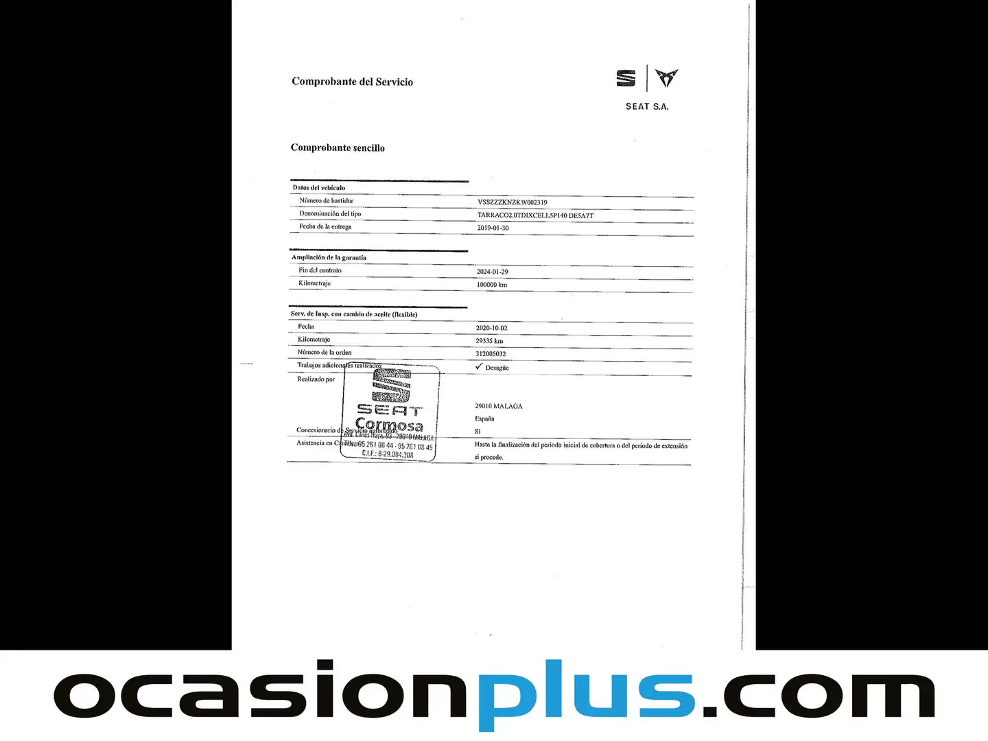 Foto Seat Tarraco SEAT Tarraco 2.0 TDI S&S Xcellence Plus 4Drive DSG (190 CV) 7 Plazas