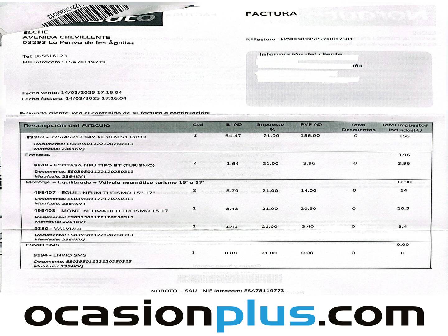 Foto del mantenimiento del Opel Astra Opel Astra Sports Tourer 1.6 CDTI S&S Dynamic (136 CV)