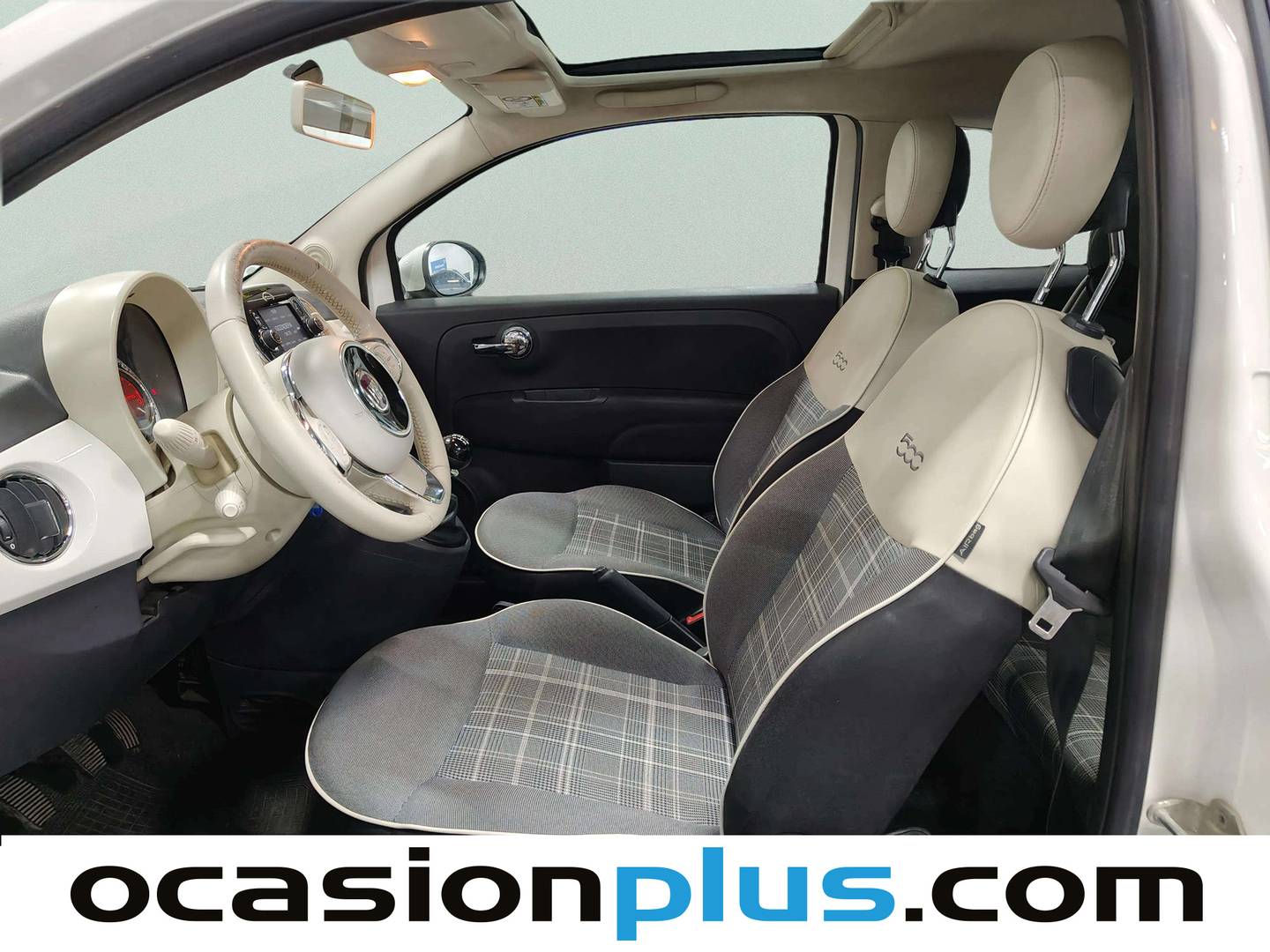 Foto asientos delanteros Fiat 500 Fiat 500 1.2 8v Lounge (69 CV)