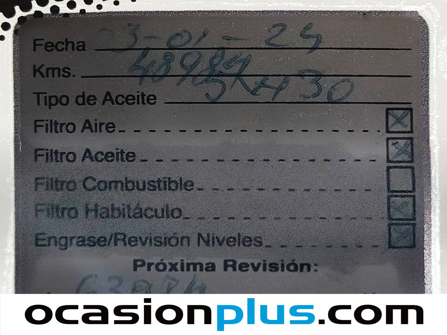 Foto del mantenimiento del Nissan JUKE Nissan Juke G Acenta (112 CV)