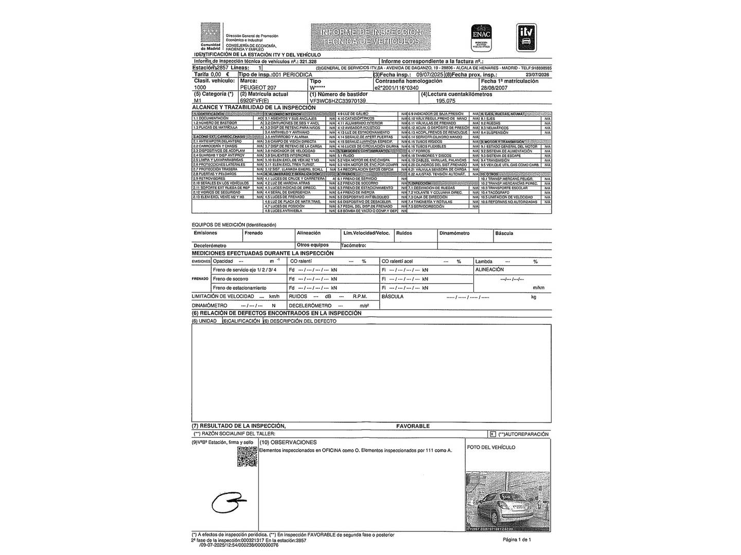 Peugeot 207 Peugeot 207 1.4 HDI Confort (70 CV) de segunda mano