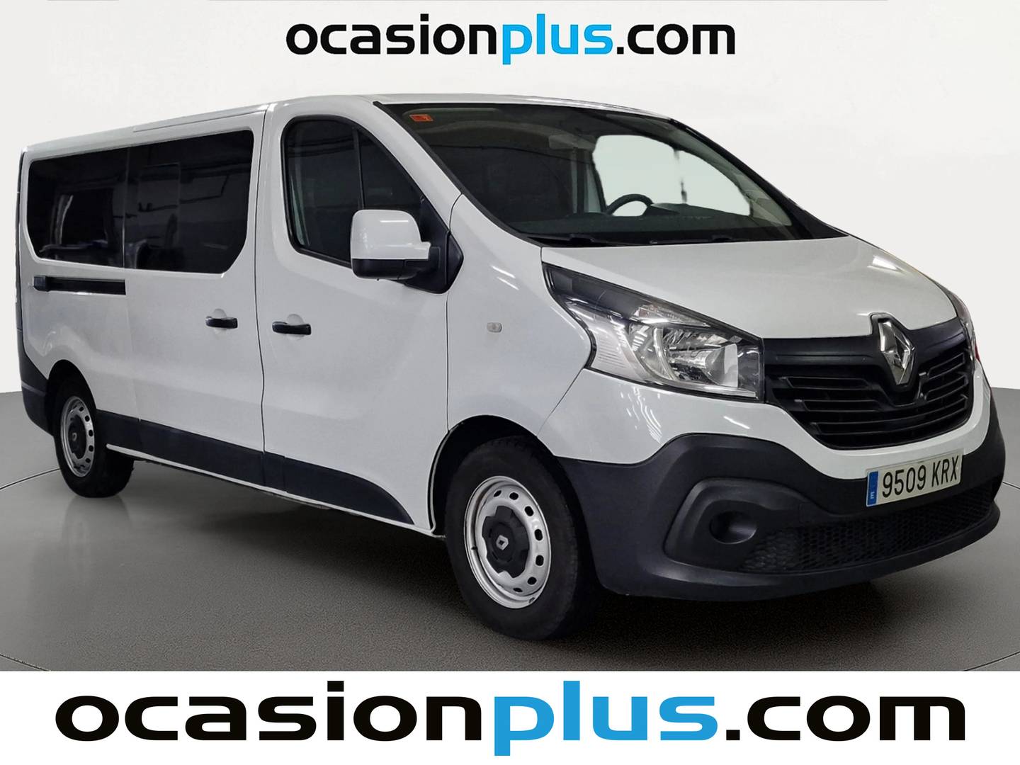 Foto delantera Renault Trafic Renault Trafic Largo Energy Blue dCi (120 CV) 3 Plazas Semi-camperizado derecha