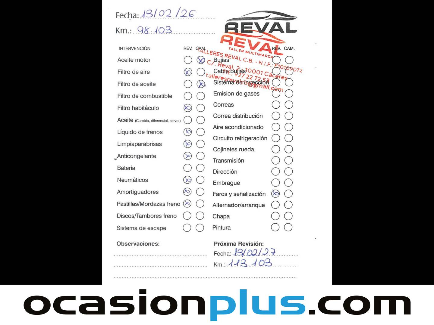 Foto del mantenimiento del Ford Mondeo Ford Mondeo 1.5 EcoBoost Trend (160 CV)