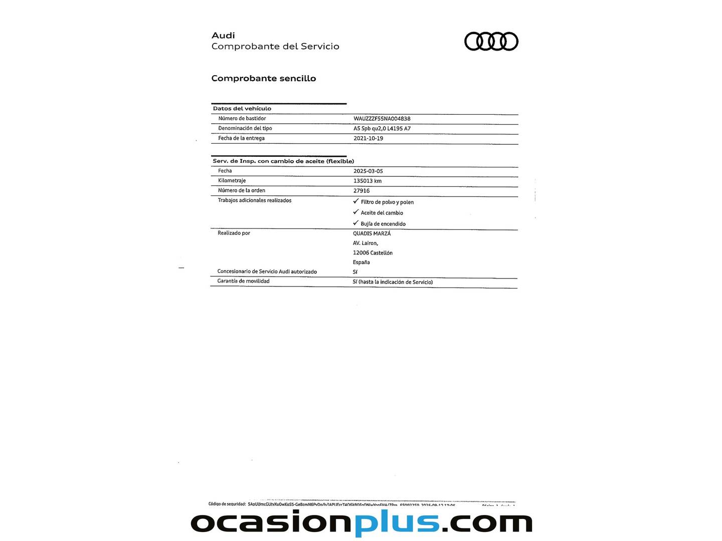 Foto Audi A5 Audi A5 Sportback S line 45 TFSI quattro (265 CV) S tronic
