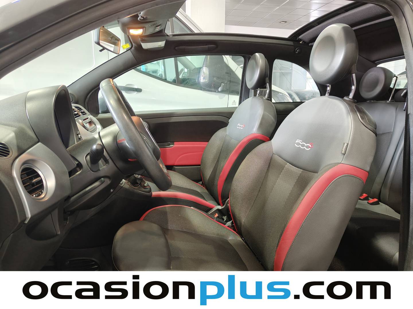 Foto asientos delanteros Fiat 500C Fiat 500C 1.2 8v Cabrio S (69 CV)