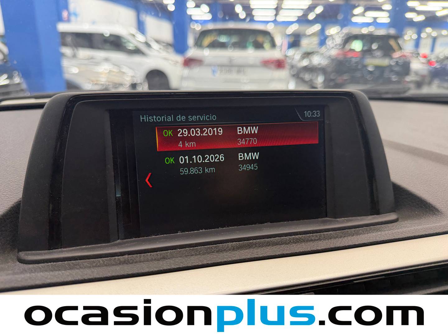 Foto del mantenimiento del BMW Serie 1 BMW Serie 1 116i (109 CV)