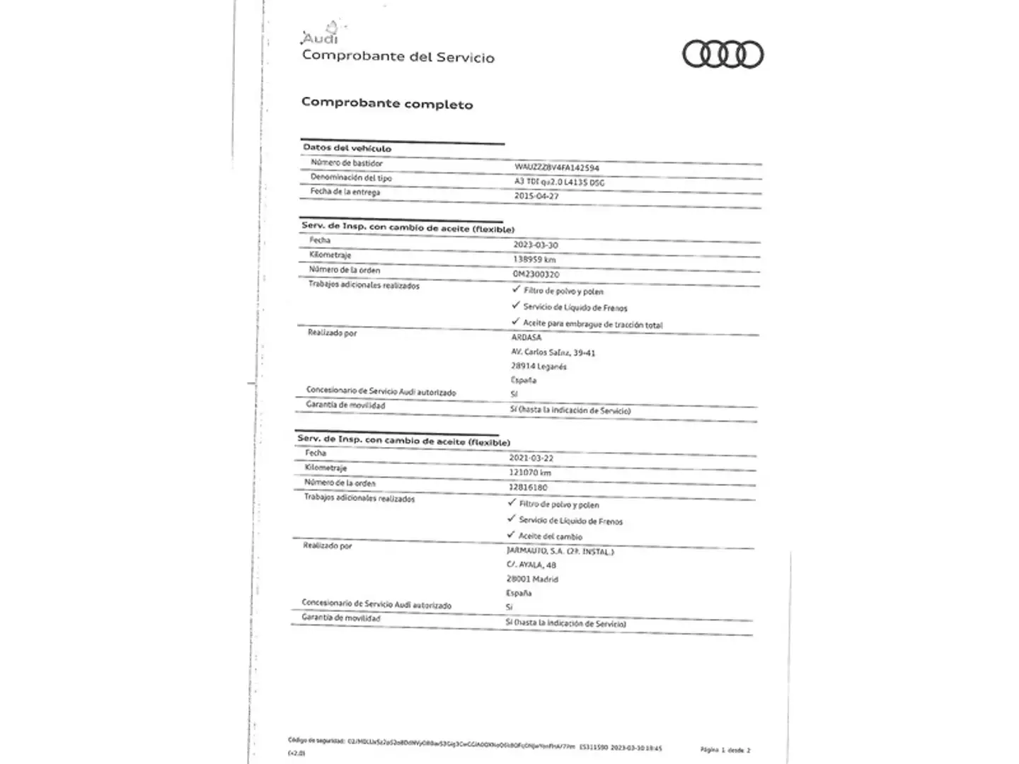 Mantenimiento