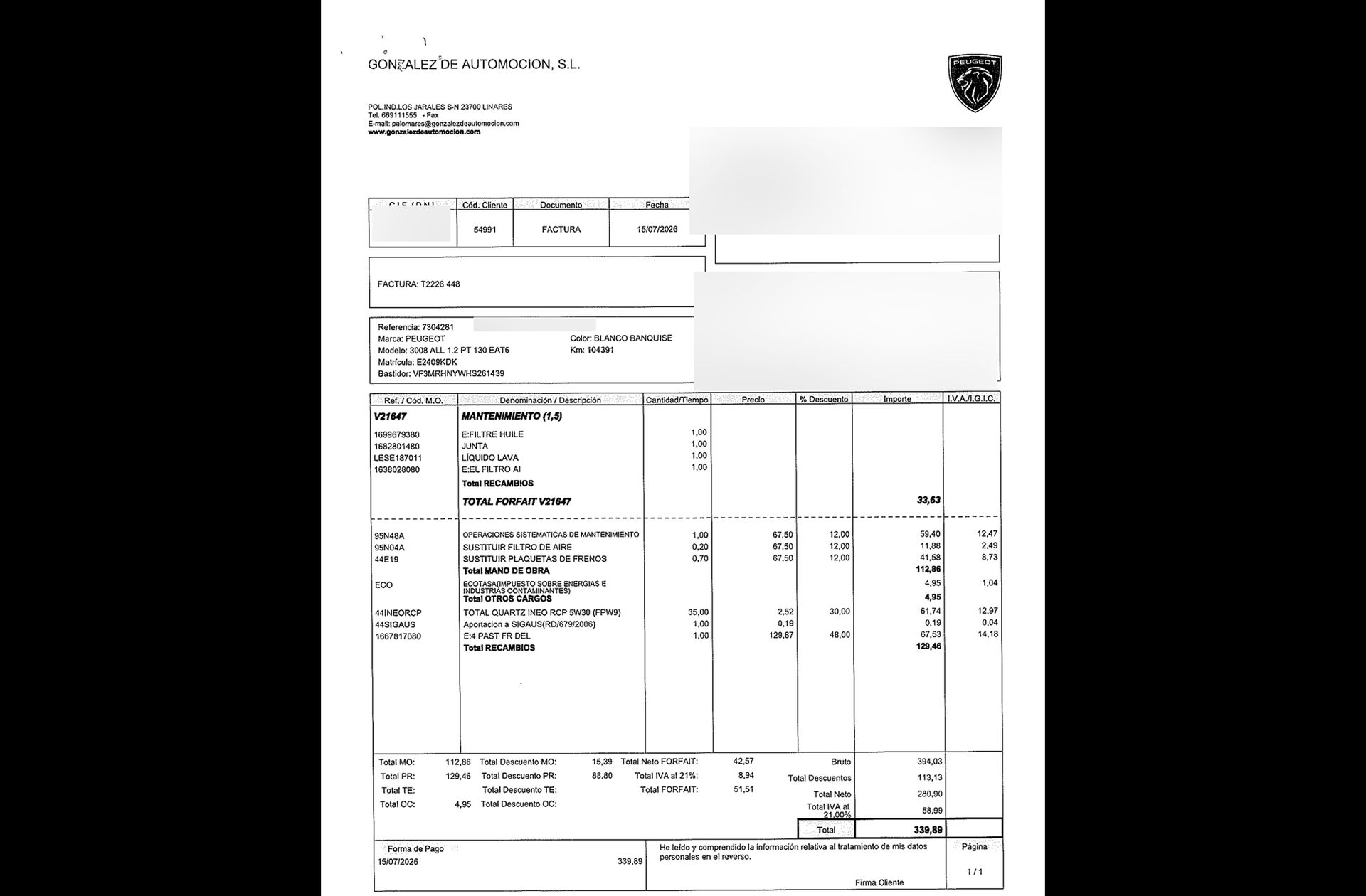 Peugeot 3008 PureTech 130 Allure EAT6 - foto 18