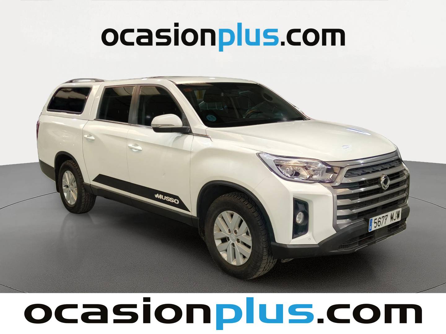 Foto delantera SsangYong Musso Ssangyong Musso Sports D22DTR Pro 4x4 (202 CV) derecha