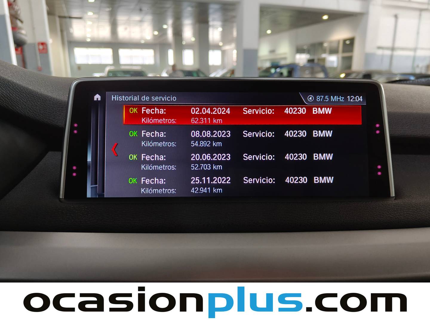 Foto del mantenimiento del BMW X5 BMW X5 xDrive30d (258 CV)