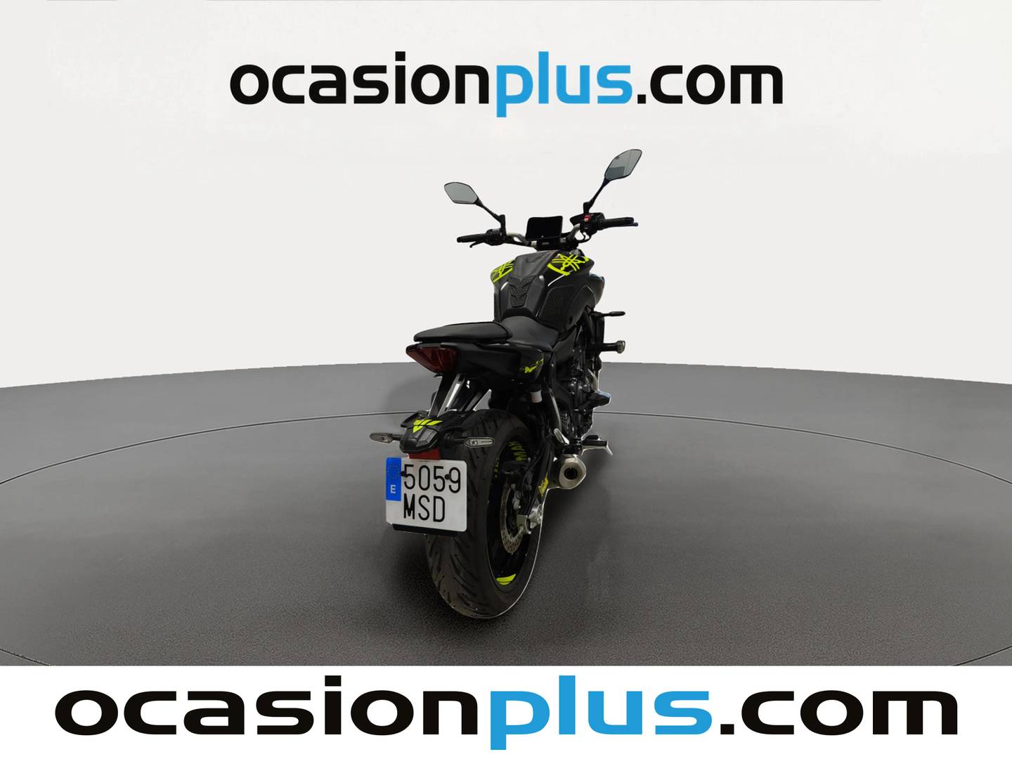 Foto trasera Yamaha MT-07 Yamaha MT-07 (48 CV) derecha