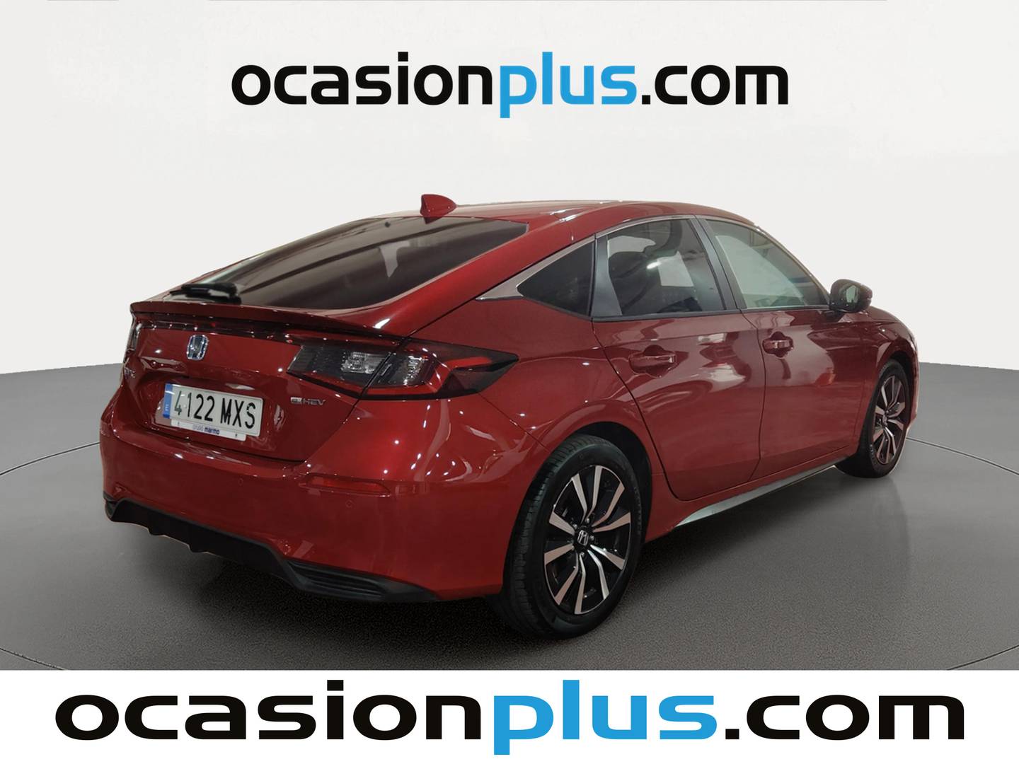Foto trasera Honda Civic Honda Civic 2.0 i-MMD Elegance CVT (184 CV) derecha