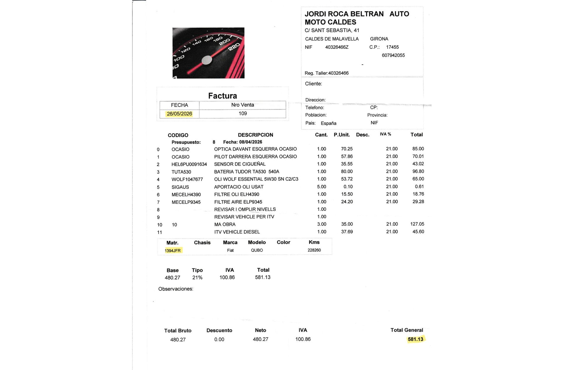 Fiat Qubo 1.3 MultiJet Dynamic - foto 14