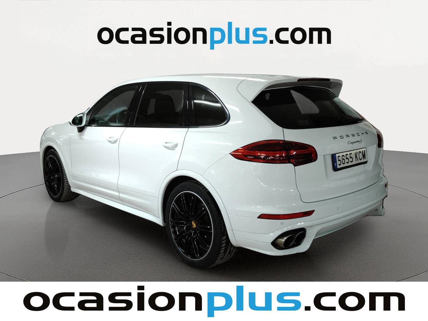 Foto trasera Porsche Cayenne Porsche Cayenne S Platinum Edition (420 CV) izquierda