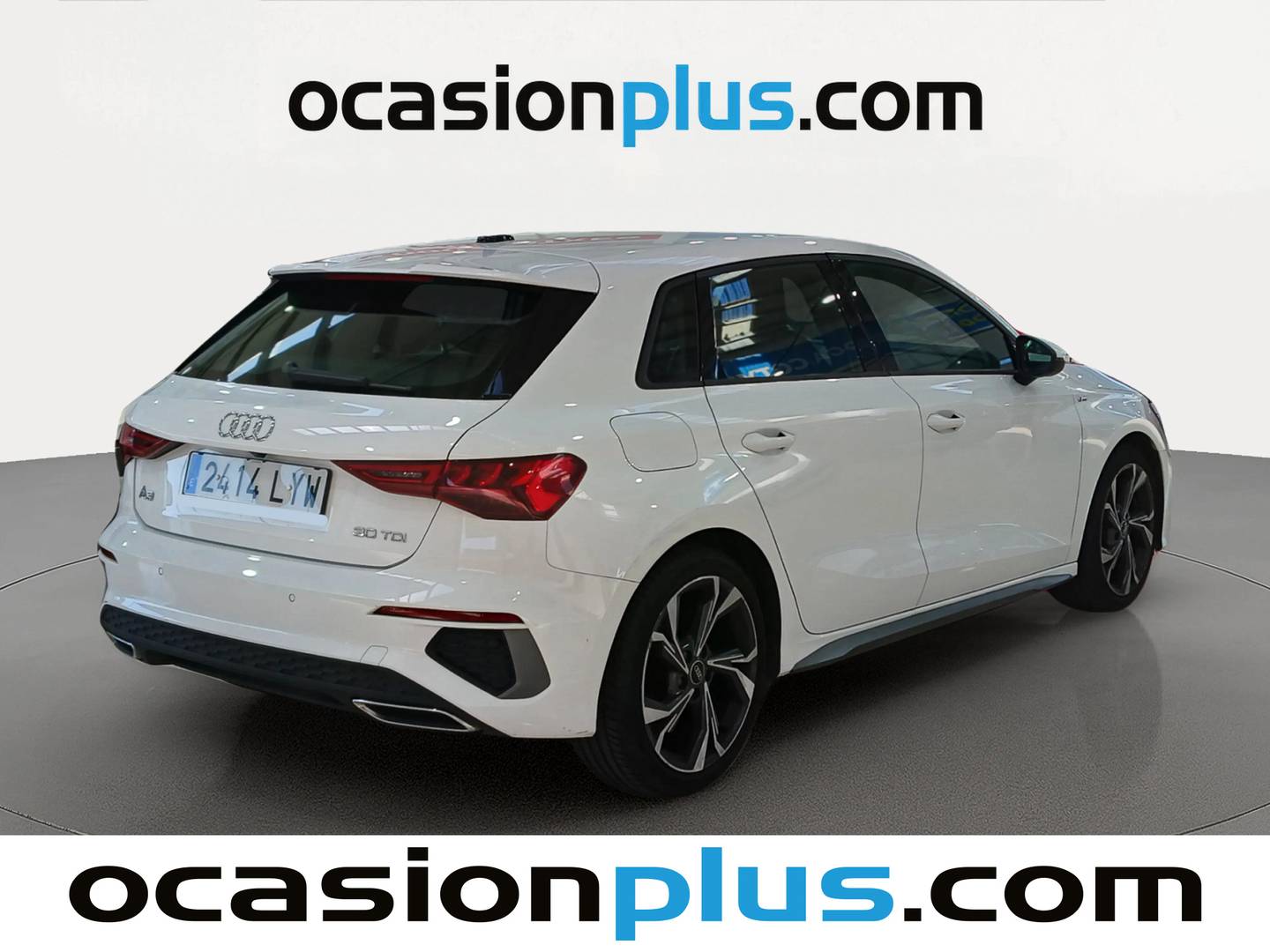 Foto trasera Audi A3 Audi A3 Sportback S-Line 30 TDI (116 CV) derecha