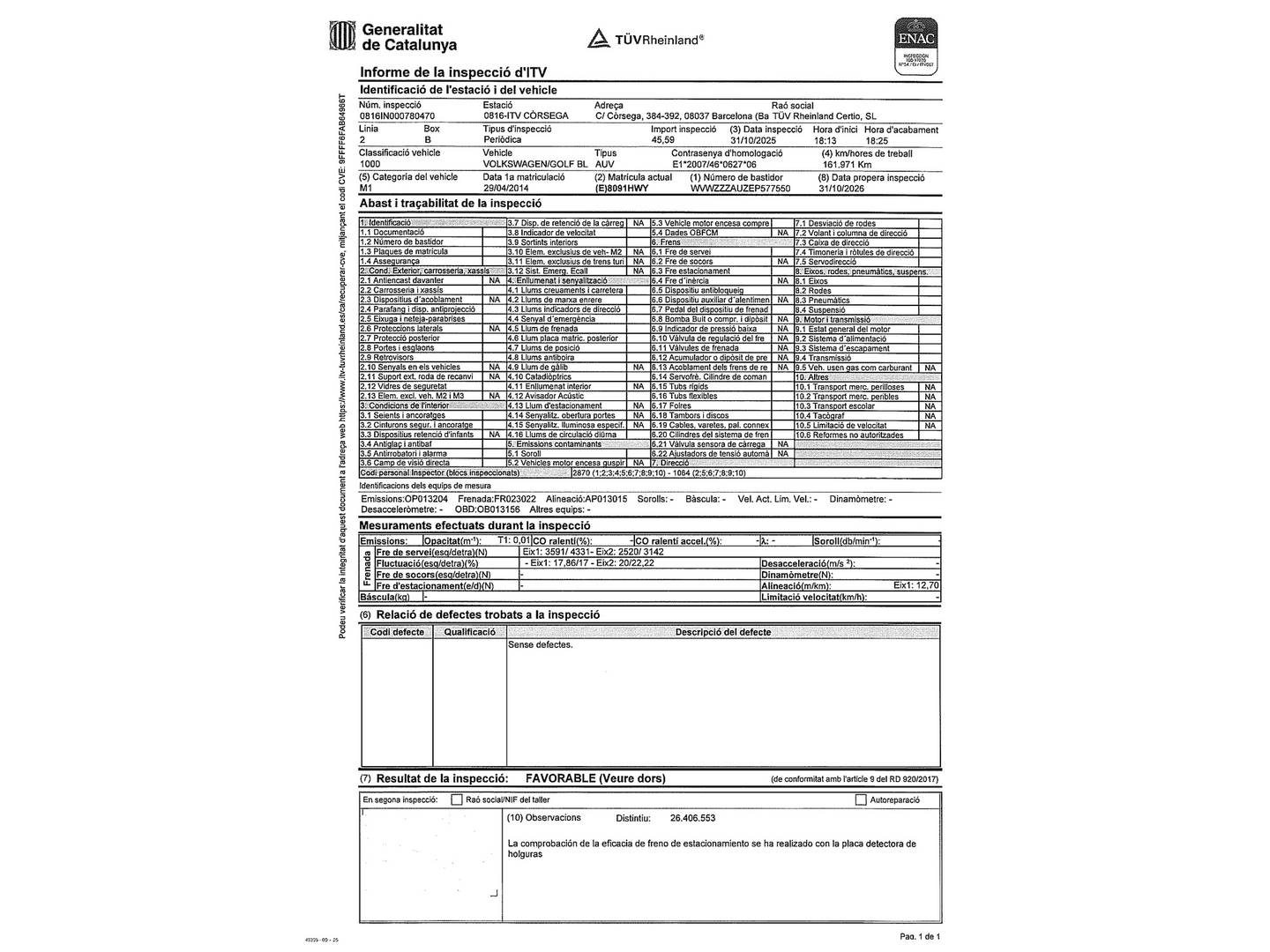 Volkswagen Golf Volkswagen Golf Variant Business & Navi 1.6 TDI BMT (110 CV) seminuevo