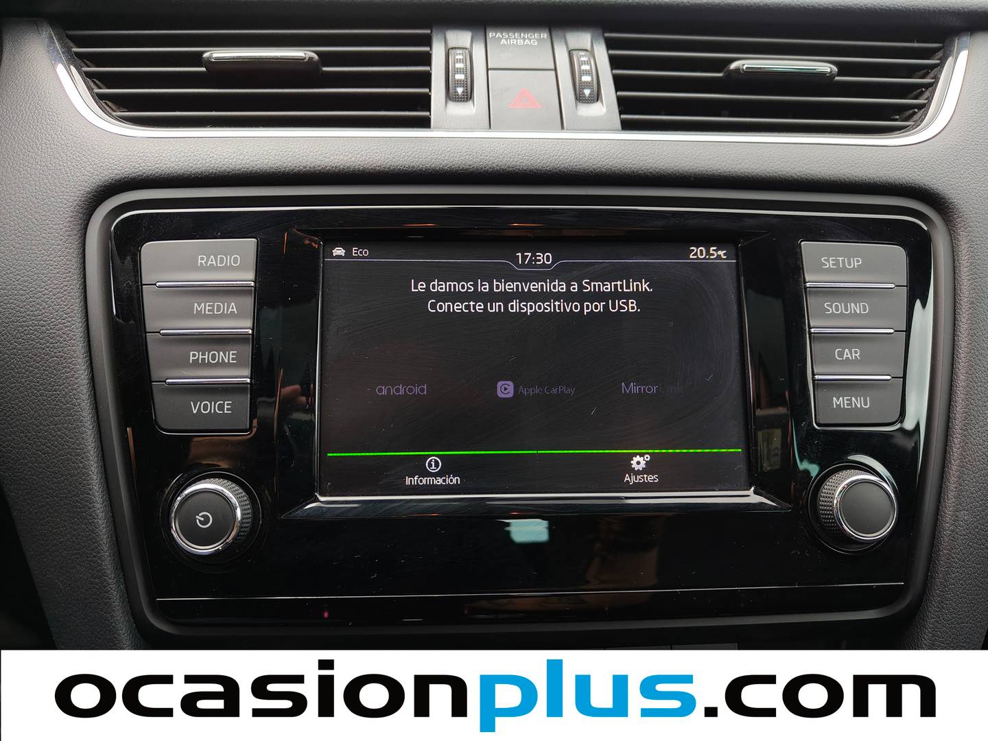Equipamiento del Skoda Octavia Skoda Octavia Combi 2.0 TDI RS (184 CV)