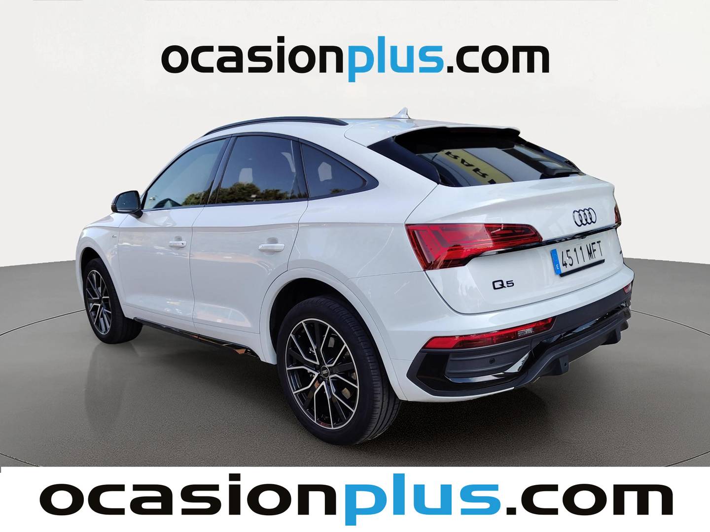 Foto trasera Audi Q5 SPORTBACK Audi Q5 Sportback Black line 40 TDI quattro-ultra (204 CV) S tronic izquierda